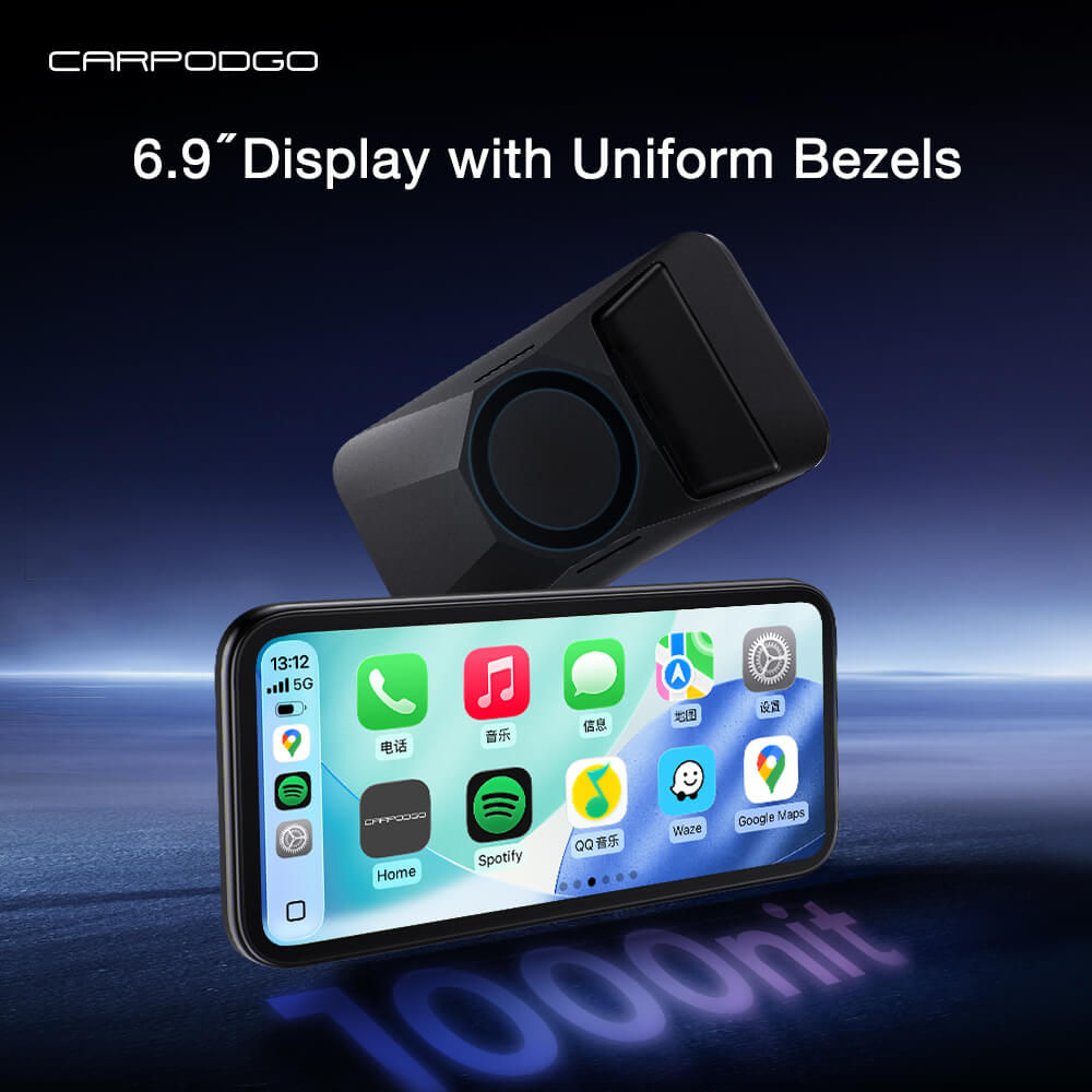 【2026年最新】CarpodGo mini CarPlay カーナビ CarpodGo Mini: Best Compact Wireless CarPlay Display for Any Car