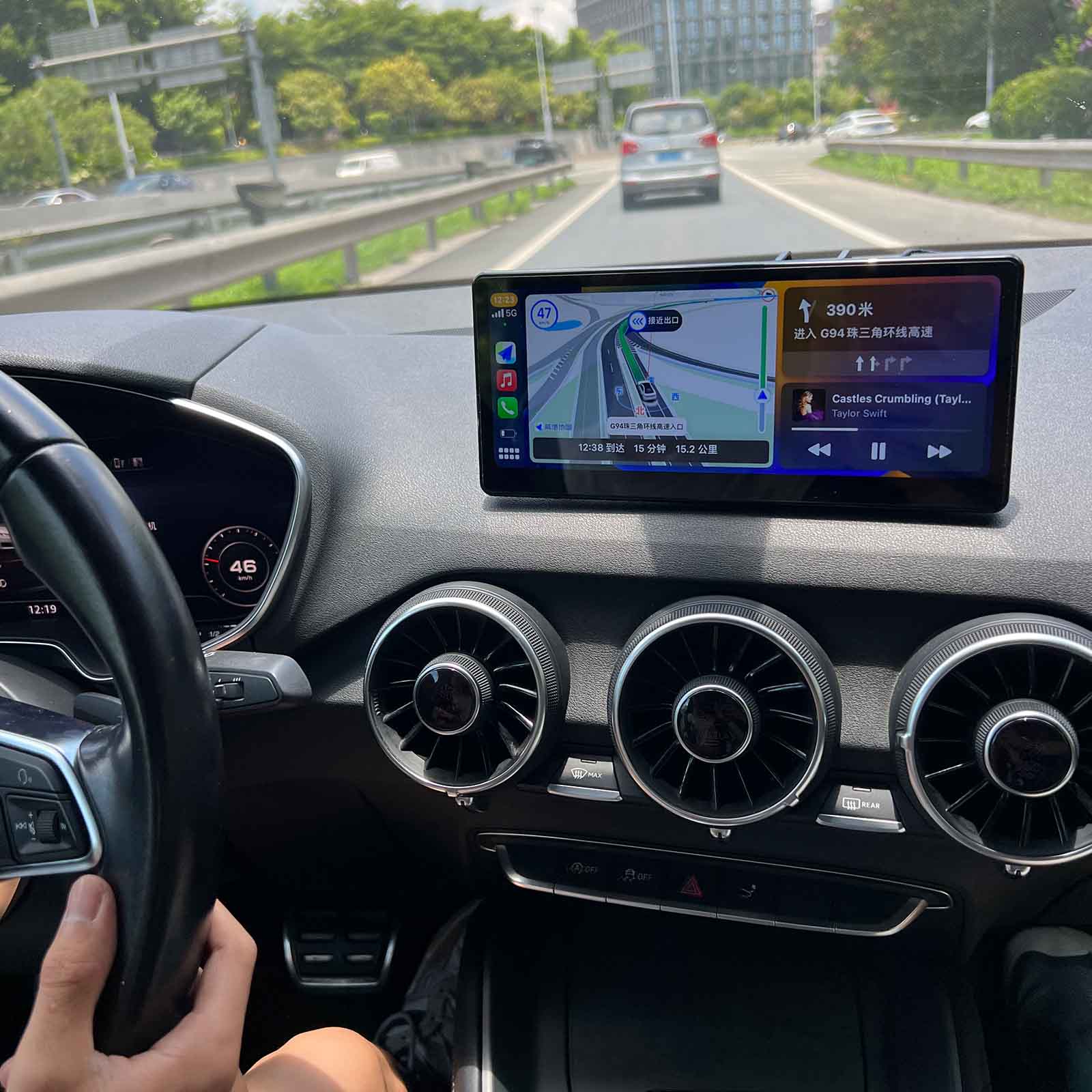 2024 CarpodGo T3 Pro 60FPS Carplay / Android Auto ディスプレイ画面