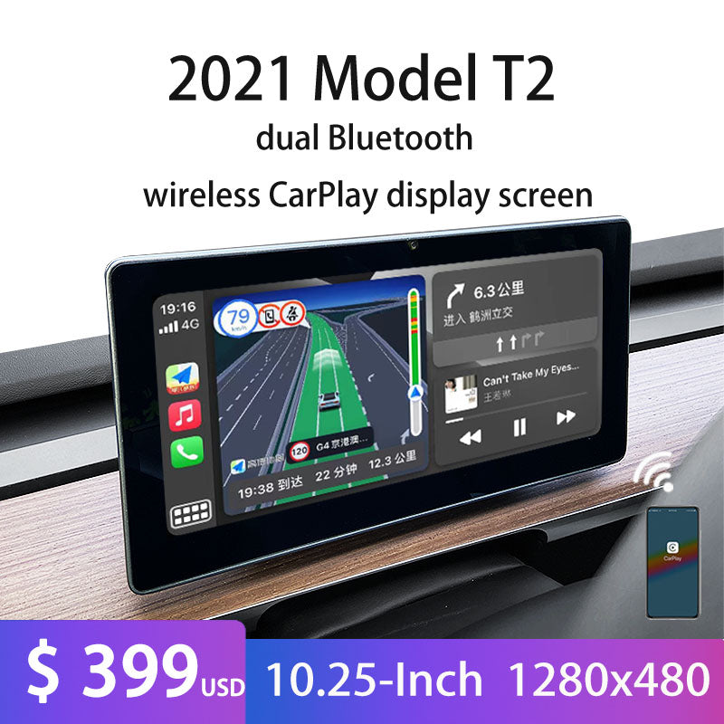 2021 CarpodGo T2 Wireless Carplay Display Screen